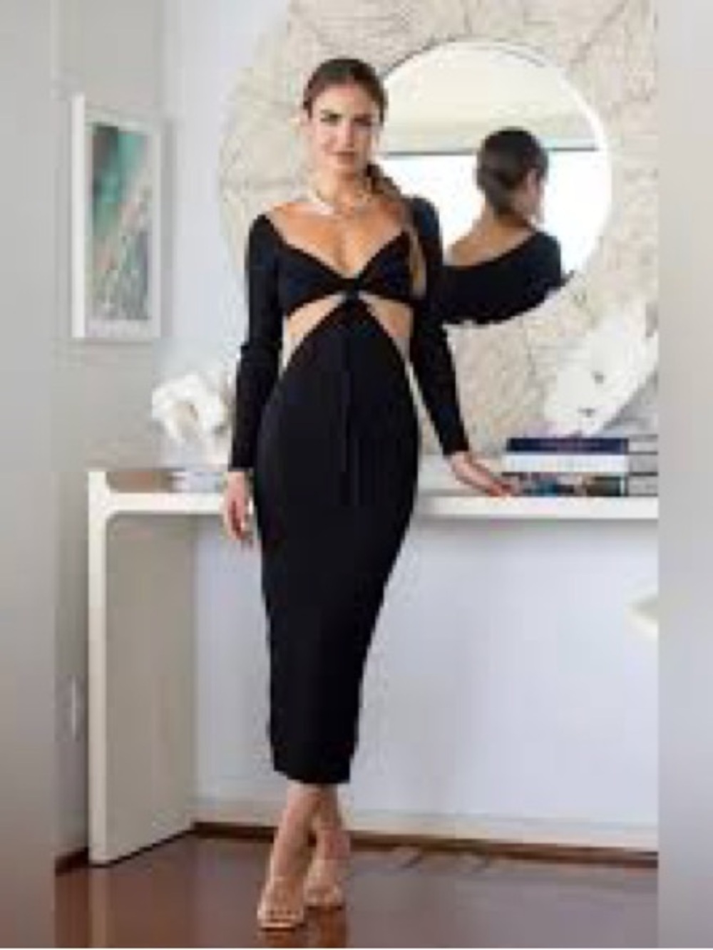 Enzo Knit black Dress by Cult Gaia